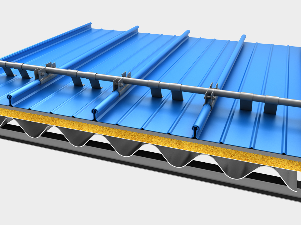 Система снего- и ледозадержания.